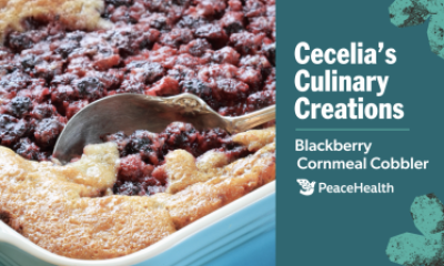 Blackberry cornmeal cobbler video recipe